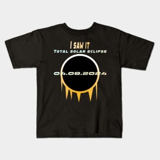 I Saw It Solar Eclipse T-Shirt Kids T-Shirt